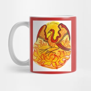 Phoenix in Flames Mug